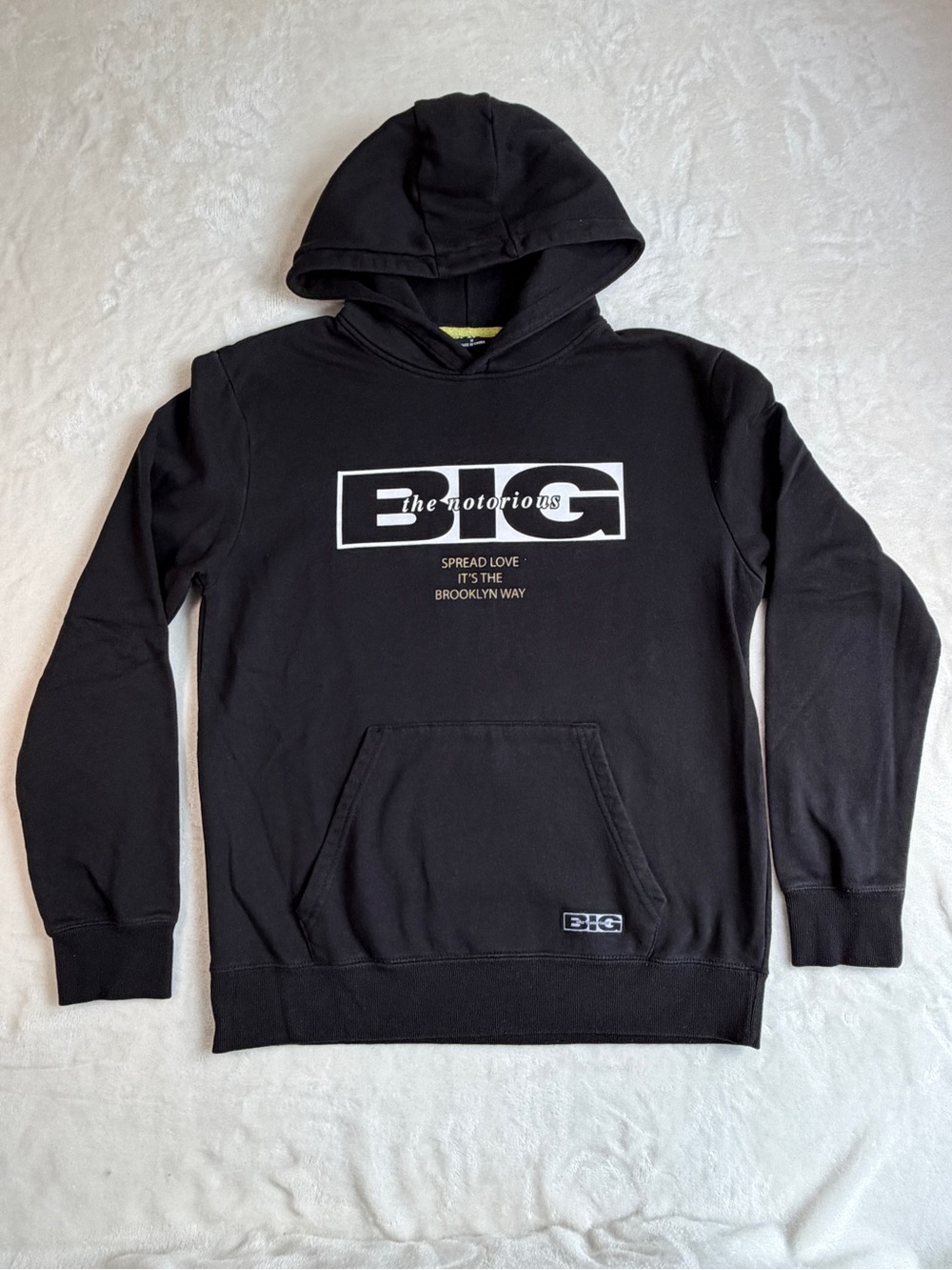 The Notorious B.I.G. Black Graphic Hoodie - Size M